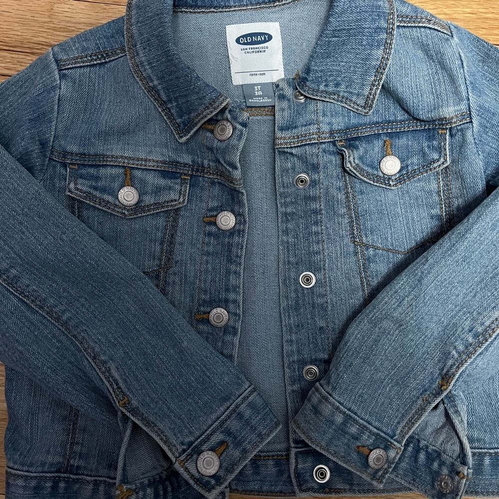 Old Navy 3T boys denim jacket